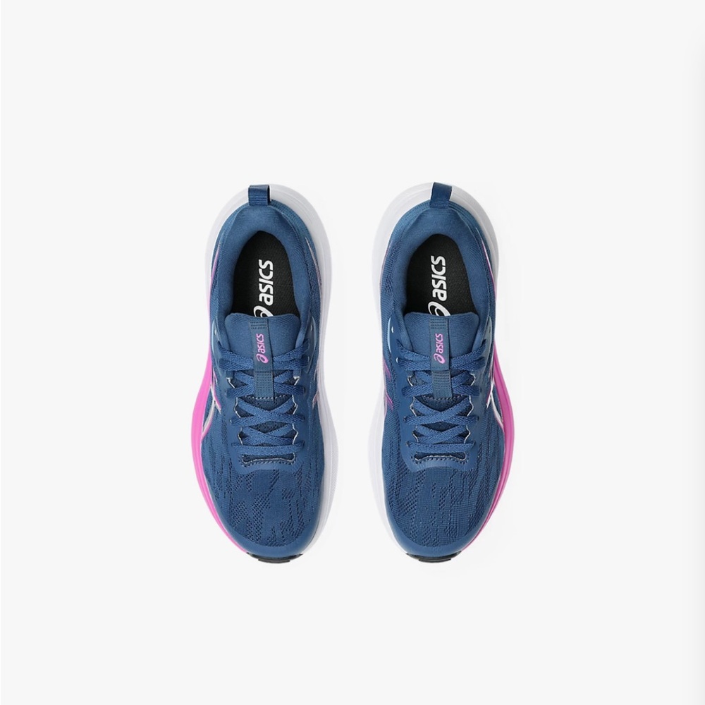 NEW ASICS Women's Navy & Pink Performance Running Shoes GT-1000 14 GRADE SCHOOL - Picture 4 of 8